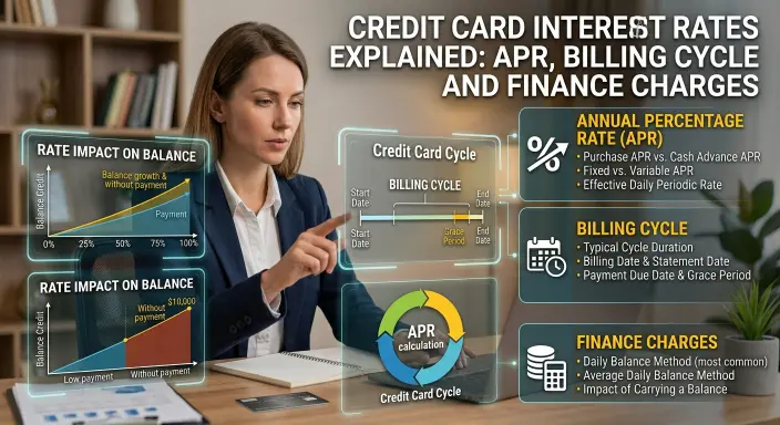 Credit Card Interest Rates Explained: APR, Billing Cycle and Finance Charges
