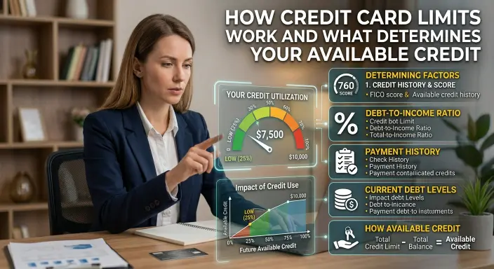 How Credit Card Limits Work and What Determines Your Available Credit