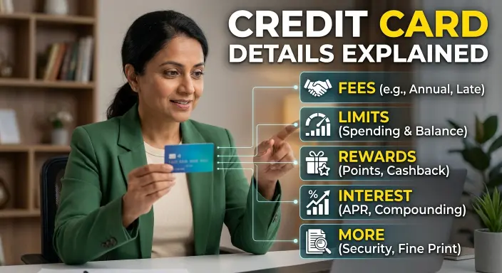 Credit Card Details Explained: Fees, Limits, Rewards, Interest and More